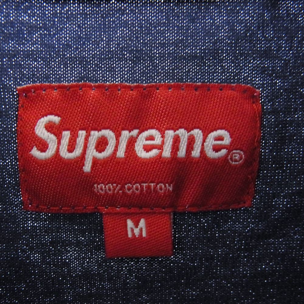 Supreme シュプリーム 20AW  Bullion Logo S/S Top ブリオン ロゴ 半袖 Tシャツ ブルー系 M【新古品】【未使用】【中古】