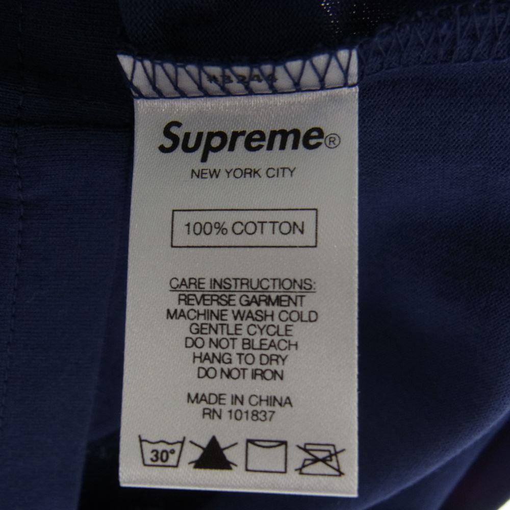 Supreme シュプリーム 20AW  Bullion Logo S/S Top ブリオン ロゴ 半袖 Tシャツ ブルー系 M【新古品】【未使用】【中古】