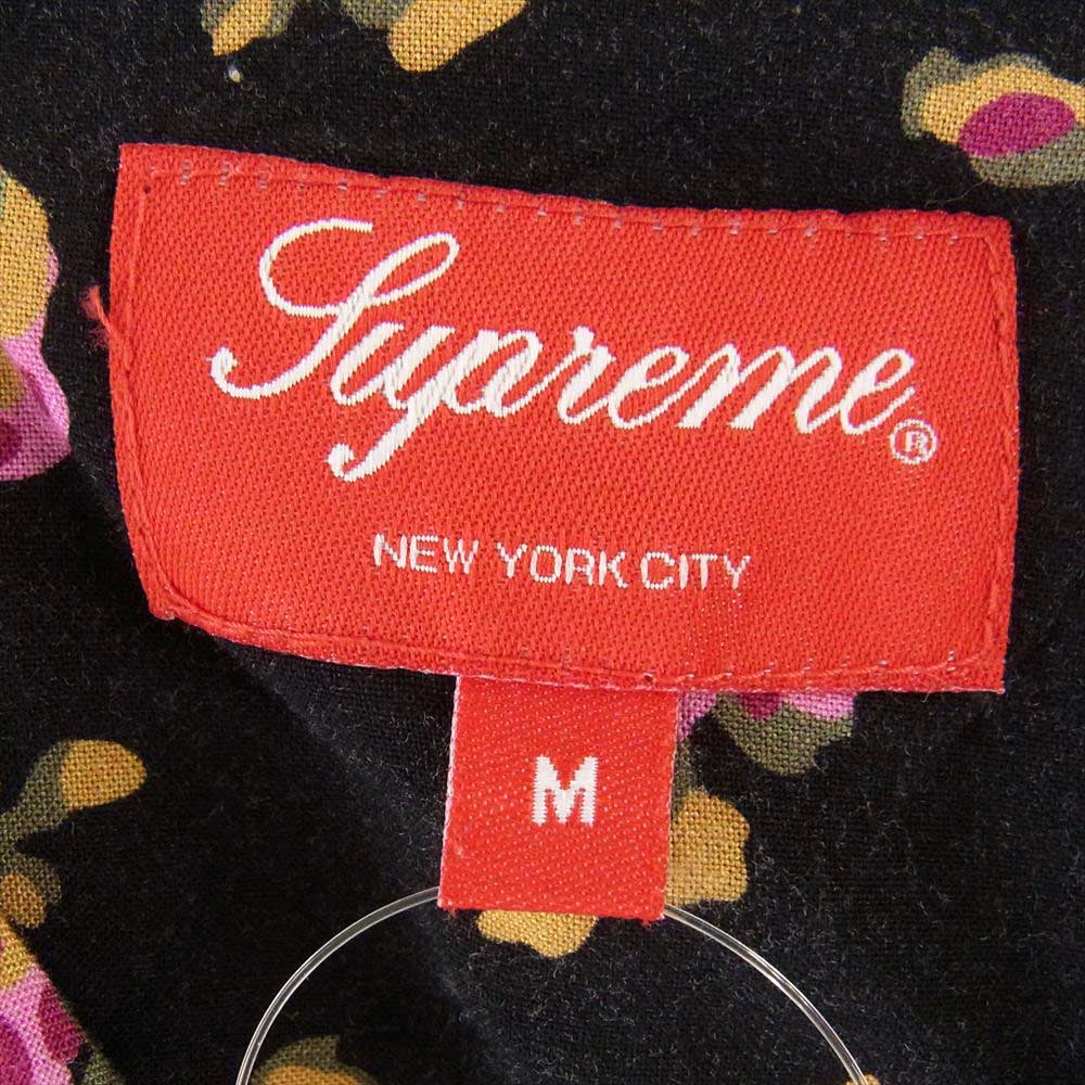 Supreme シュプリーム 20SS Floral Rayon S/S Shirt フローラル レーヨン 半袖 シャツ マルチカラー系 M【中古】