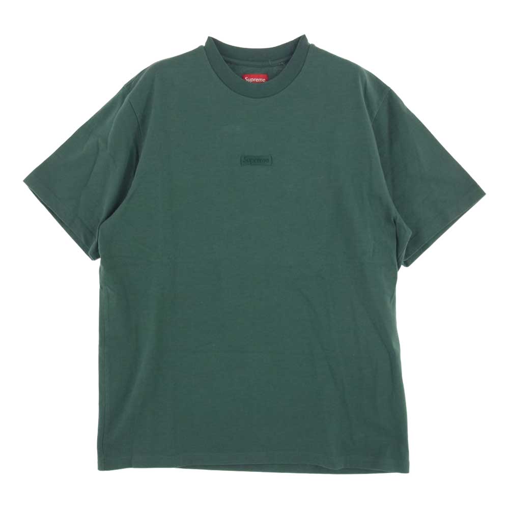 Supreme シュプリーム 21AW High Density Small Box S/S Top スモール ボックスロゴ 半袖 Tシャツ グリーン系 M【新古品】【未使用】【中古】