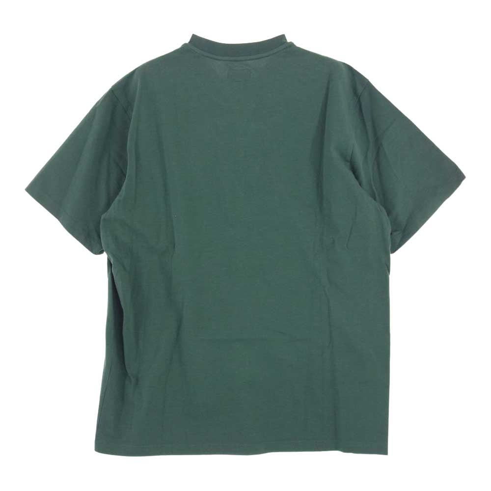 Supreme シュプリーム 21AW High Density Small Box S/S Top スモール ボックスロゴ 半袖 Tシャツ グリーン系 M【新古品】【未使用】【中古】