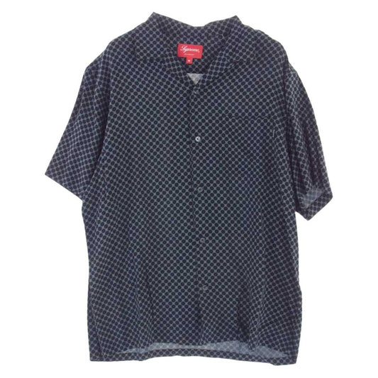 Supreme シュプリーム 20AW  Compact Dot Rayon S/S Shirt コンパクト ドット レーヨン 半袖 シャツ グレー系 M【新古品】【未使用】【中古】