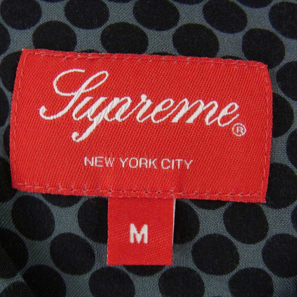 Supreme シュプリーム 20AW  Compact Dot Rayon S/S Shirt コンパクト ドット レーヨン 半袖 シャツ グレー系 M【新古品】【未使用】【中古】