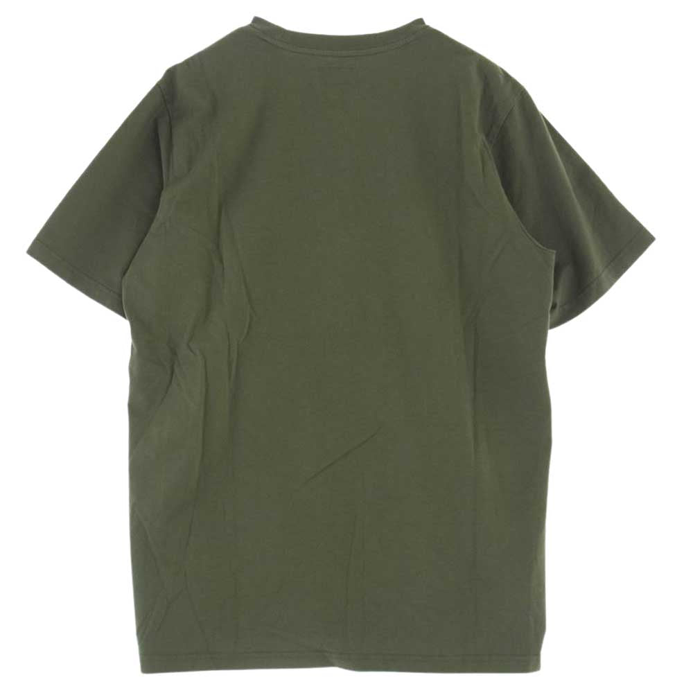 Supreme シュプリーム 21SS Floral Applique S/S Top フローラル アップリケ 半袖 Tシャツ グリーン系 M【極上美品】【中古】