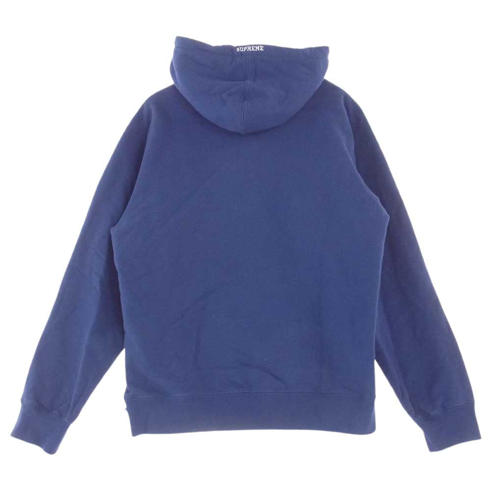Supreme シュプリーム 20SS Franklin Hooded Sweatshirt フランクリン プル オーバー パーカ スウェット ブルー系 M【中古】