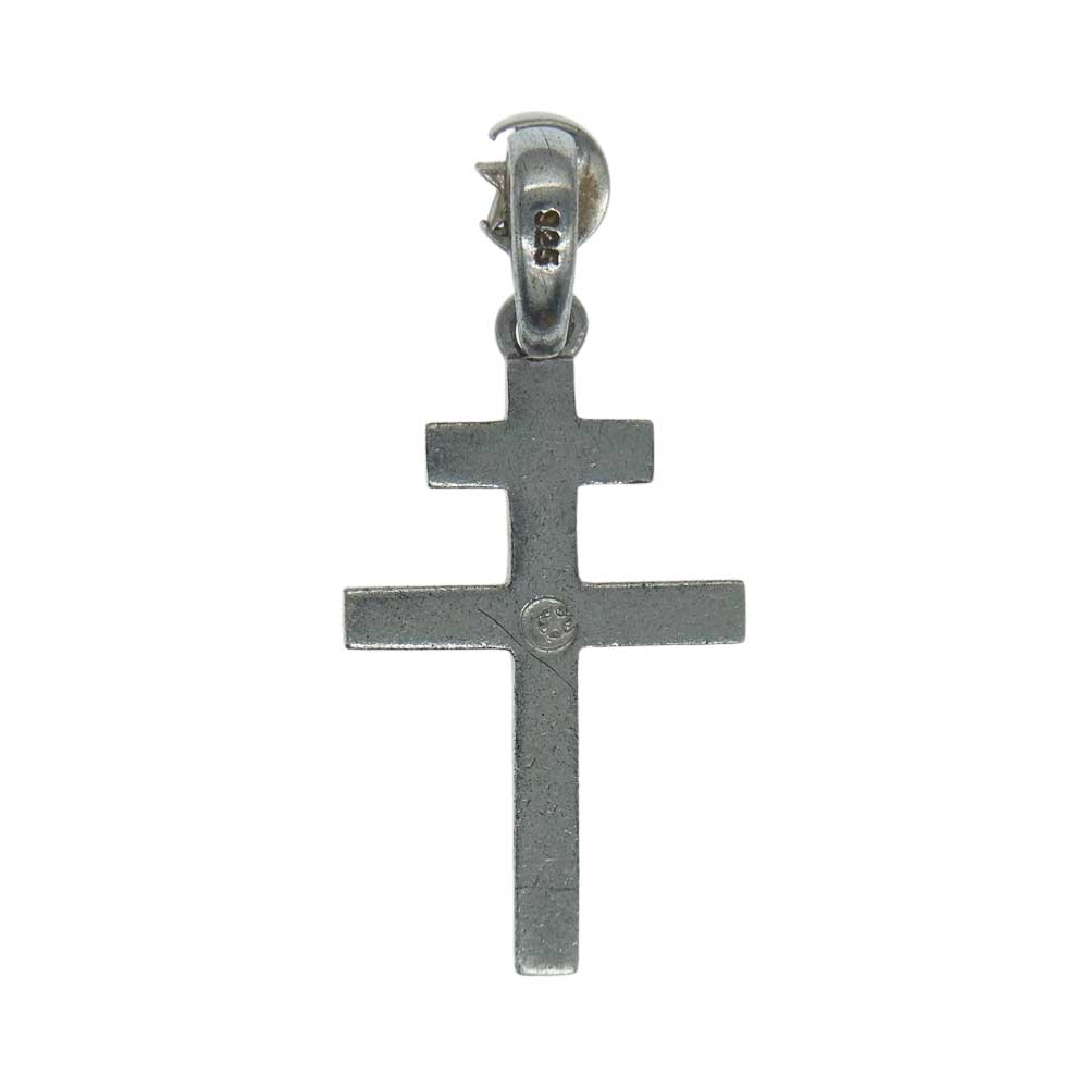 クレセントルナ GRATITUD グラティテュード クロス ペンダントトップ チャーム シルバー系【中古】