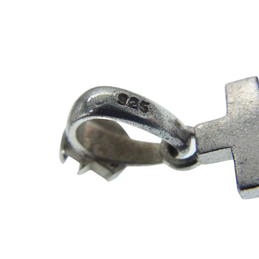 クレセントルナ GRATITUD グラティテュード クロス ペンダントトップ チャーム シルバー系【中古】