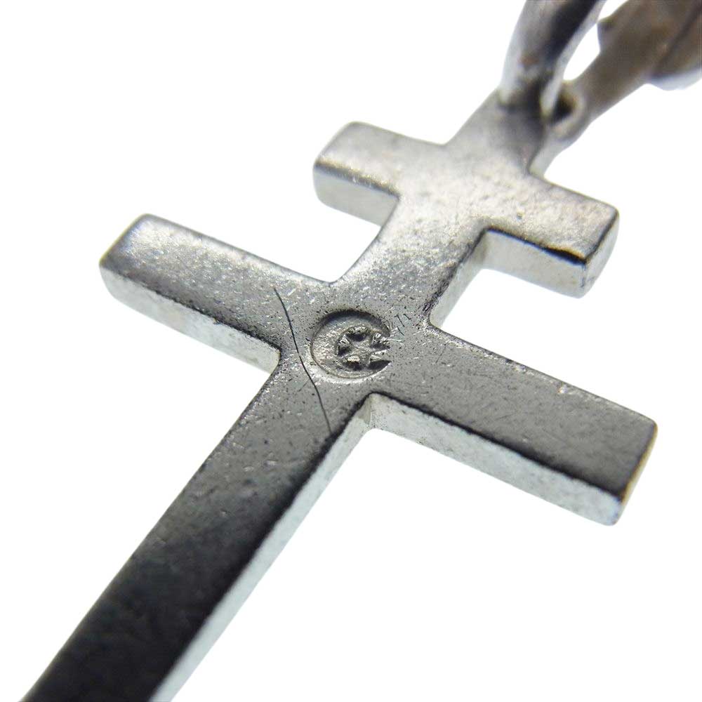 クレセントルナ GRATITUD グラティテュード クロス ペンダントトップ チャーム シルバー系【中古】