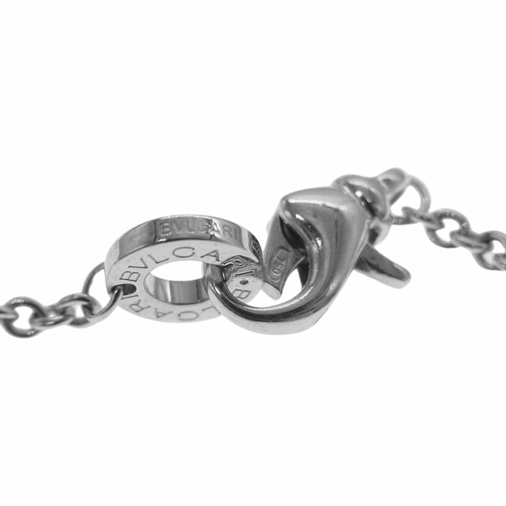 BVLGARI ブルガリ B-zero1 ビーゼロワン エレメント K18WG ブレスレット シルバー系【中古】