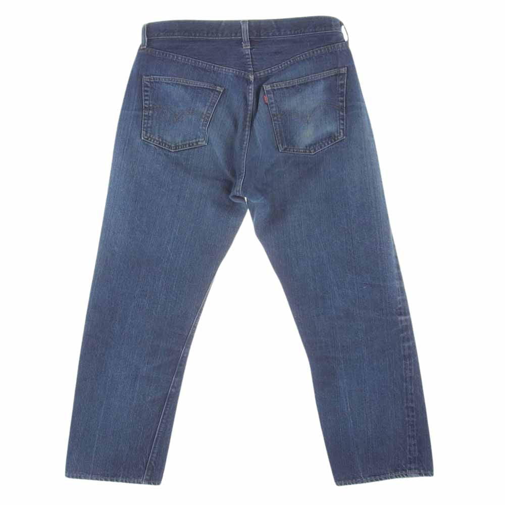 Levi's リーバイス パッチ欠損 スモールe 66前期 ボタン裏6刻印 ヴィンテージ 501 デニムパンツ インディゴブルー系【中古】
