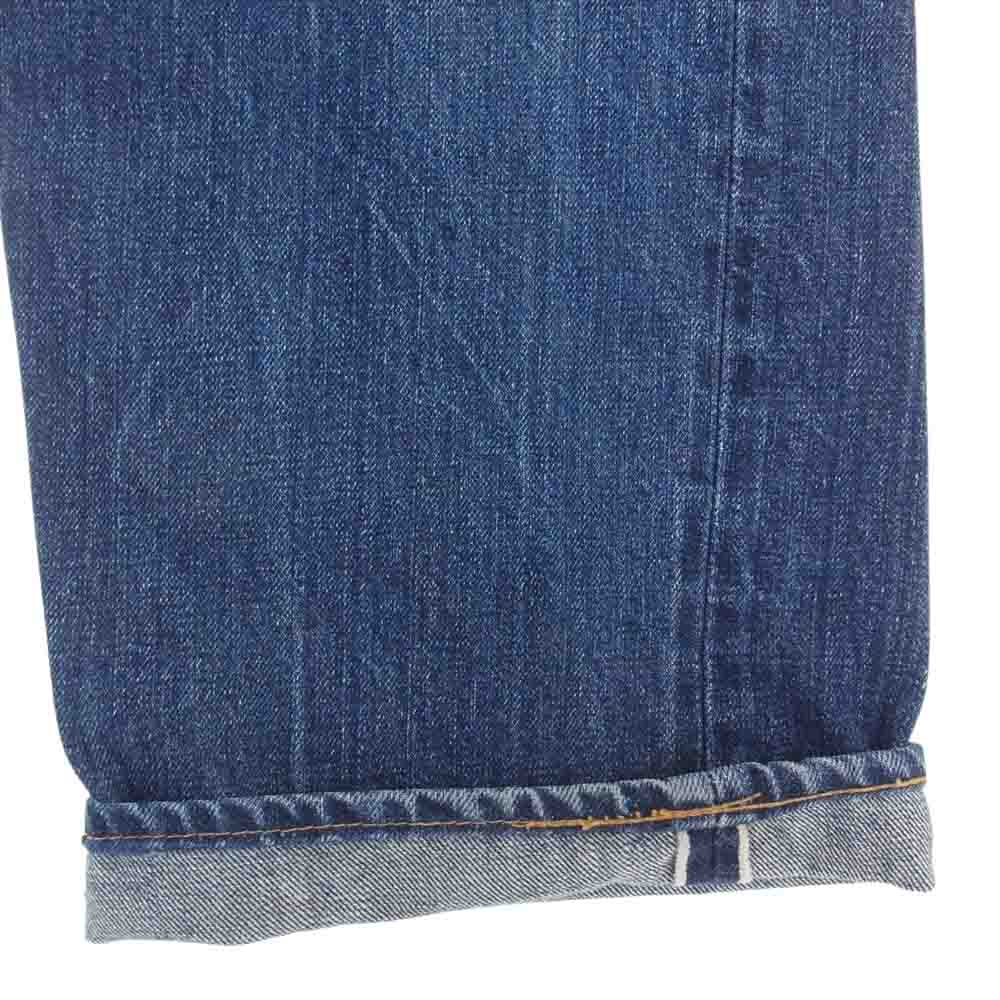 Levi's リーバイス パッチ欠損 スモールe 66前期 ボタン裏6刻印 ヴィンテージ 501 デニムパンツ インディゴブルー系【中古】