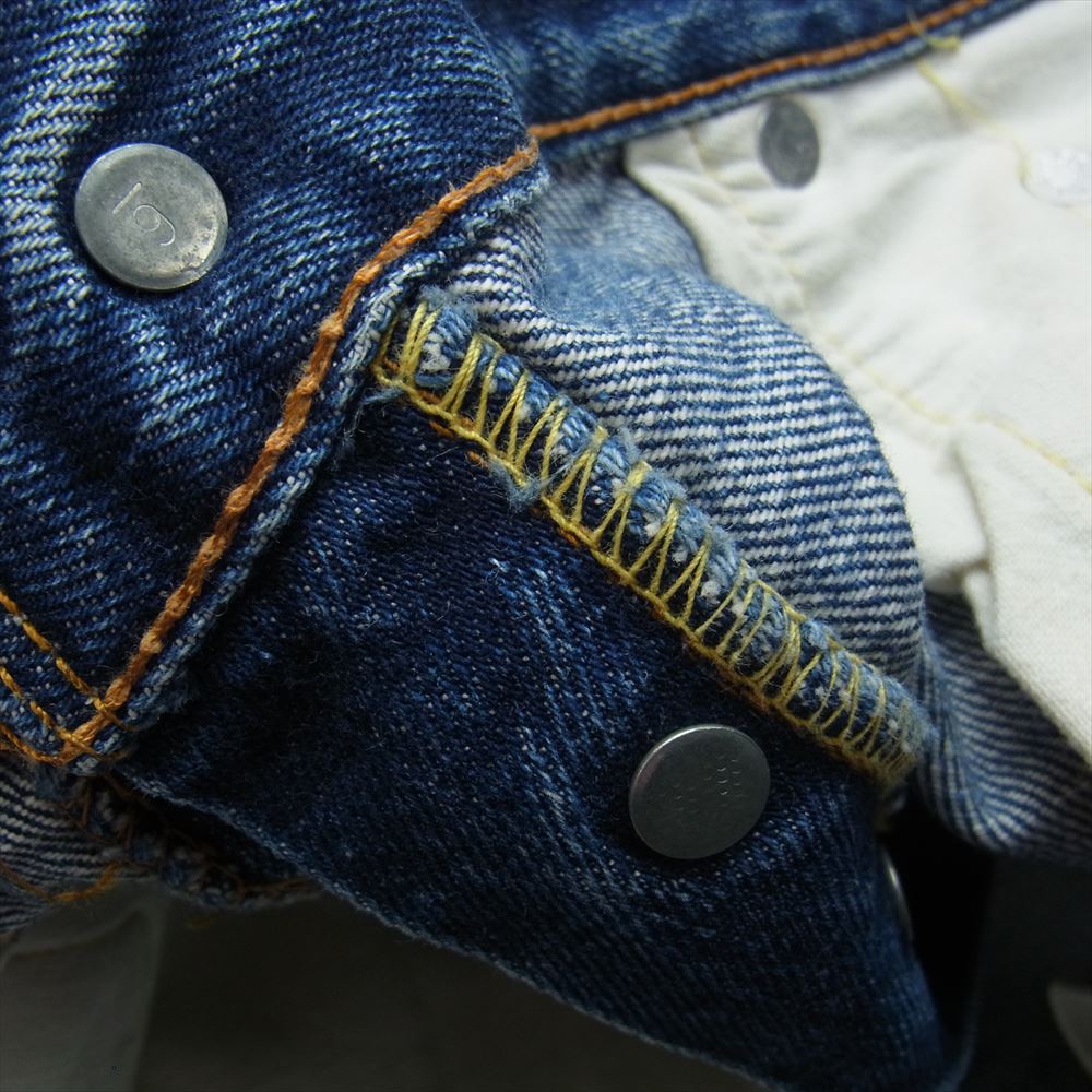 Levi's リーバイス 60s ヴィンテージ 501 ボタン裏刻印6 BigE デニム パンツ インディゴブルー系【中古】