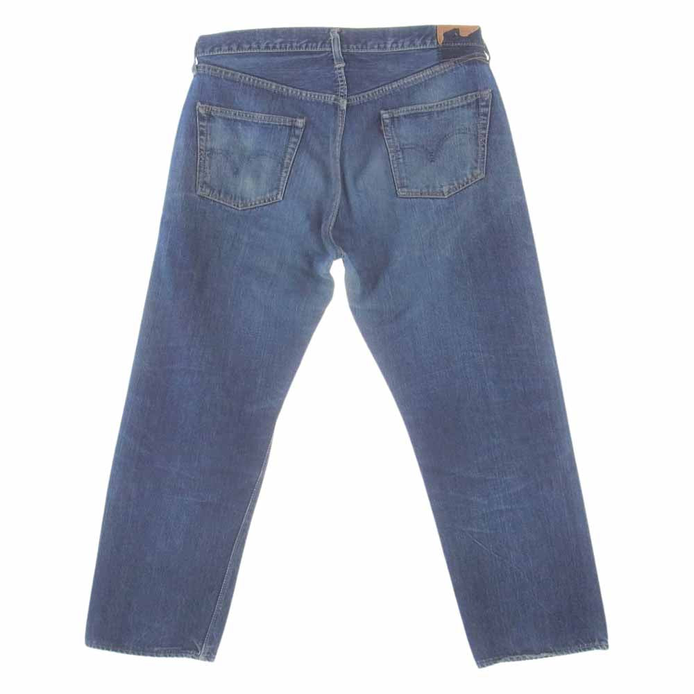 Levi's リーバイス 60s 後期 ヴィンテージ 501 ボタン裏刻印L BigE ウエストシングル デニムパンツ 赤耳 インディゴブルー系【中古】