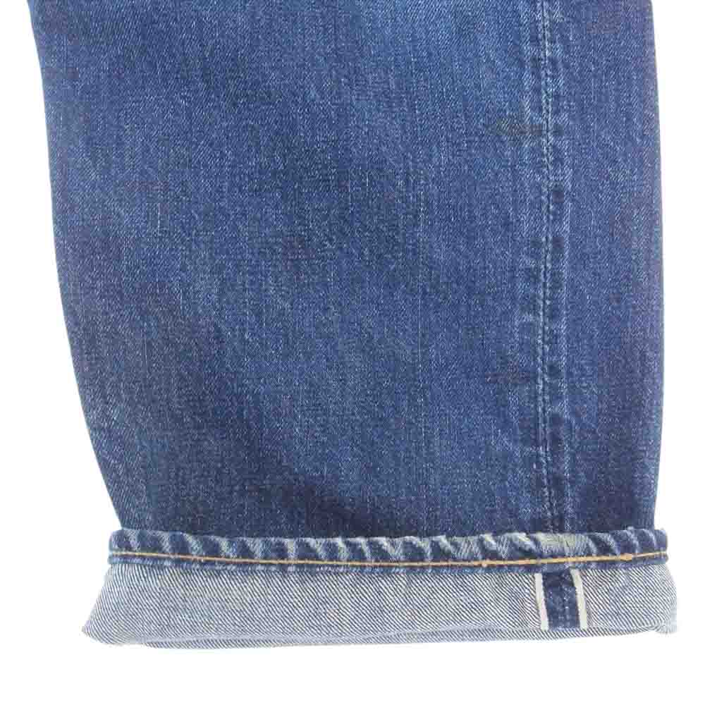 Levi's リーバイス 60s 後期 ヴィンテージ 501 ボタン裏刻印L BigE ウエストシングル デニムパンツ 赤耳 インディゴブルー系【中古】