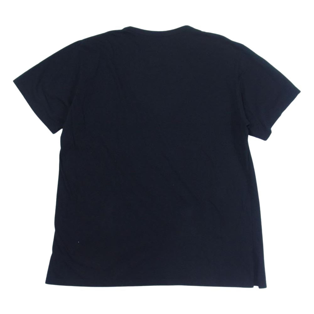 Yohji Yamamoto ヨウジヤマモト GroudY GR-T57-019 プリント Tシャツ 半袖 ブラック系 3【中古】