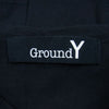 Yohji Yamamoto ヨウジヤマモト GroudY GR-T57-019 プリント Tシャツ 半袖 ブラック系 3【中古】