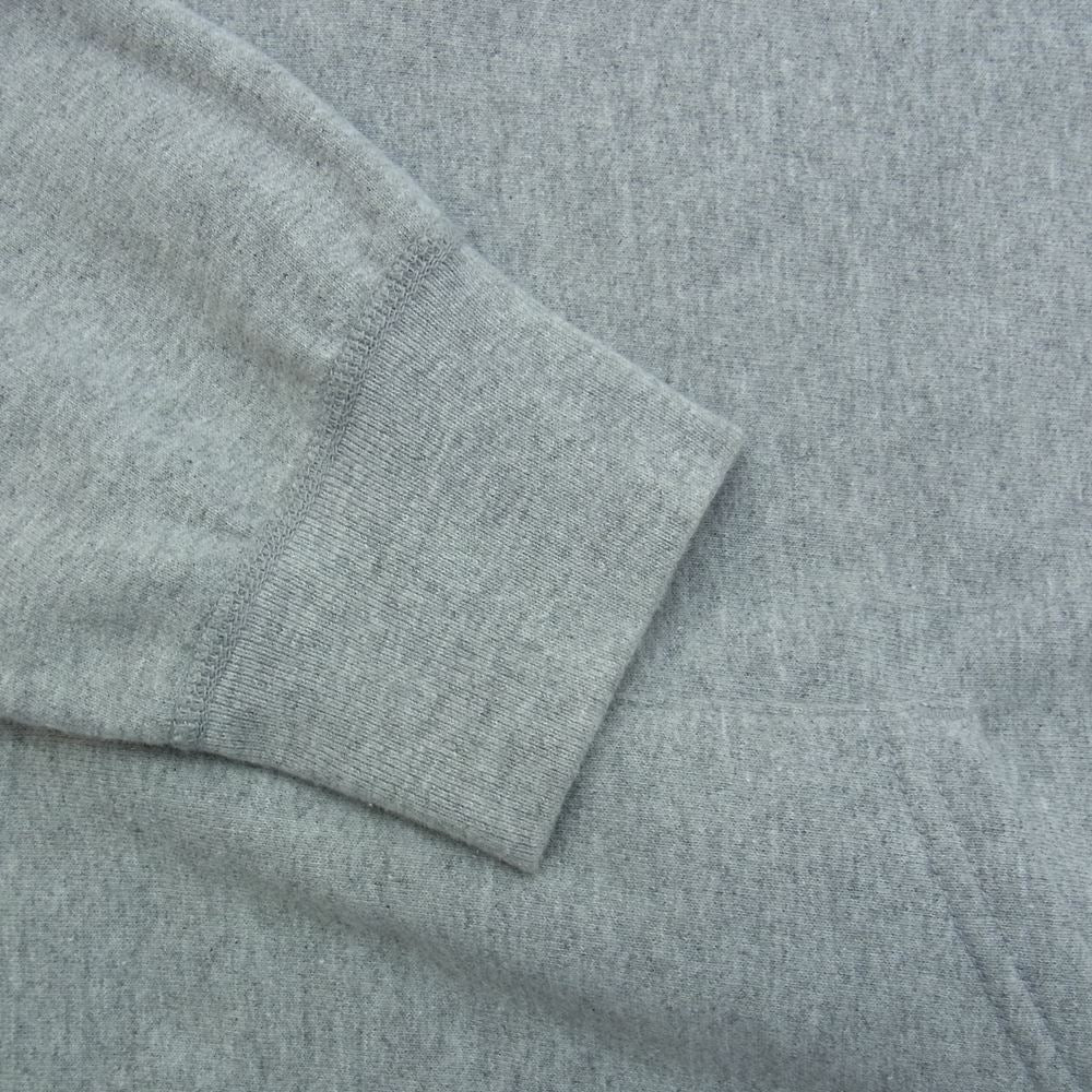 Supreme シュプリーム 21SS Chalk Logo Hooded Sweatshirt チョーク ボックスロゴ プルオーバー スウェットパーカー グレー系 S【中古】