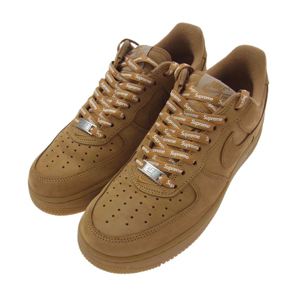 Supreme シュプリーム NIKE ナイキ DN1555-200 AIR FORCE 1 LOW W SP エアフォース ロー スニーカー WHEAT ウィート ブラウン系 26cm【中古】