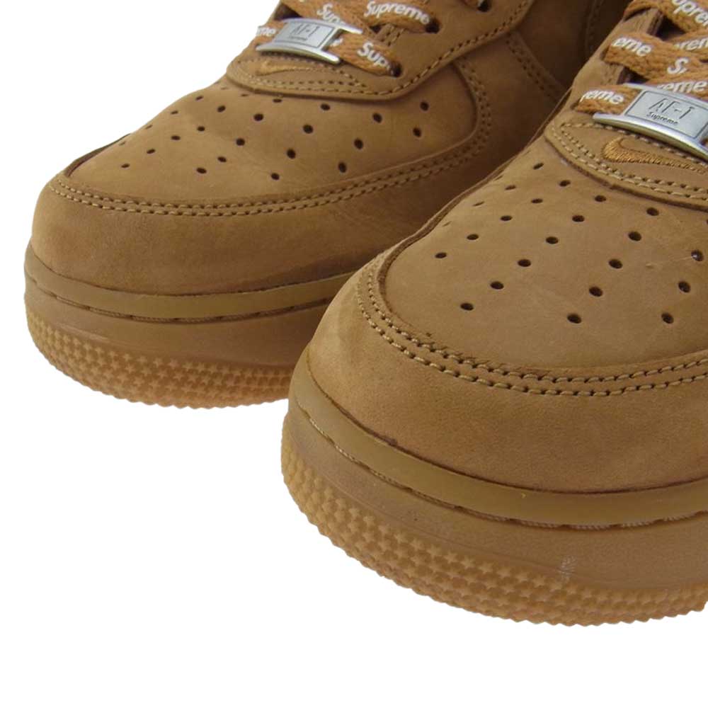 Supreme シュプリーム NIKE ナイキ DN1555-200 AIR FORCE 1 LOW W SP エアフォース ロー スニーカー WHEAT ウィート ブラウン系 26cm【中古】