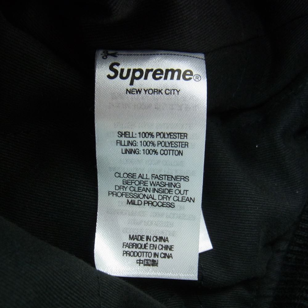 Supreme シュプリーム × Mitchell & Ness ミッチェルアンドネス 22SS STADIUM Satin VARSITY Jacket スタジアム サテン バーシティ ジャケット マルチカラー系 M【中古】