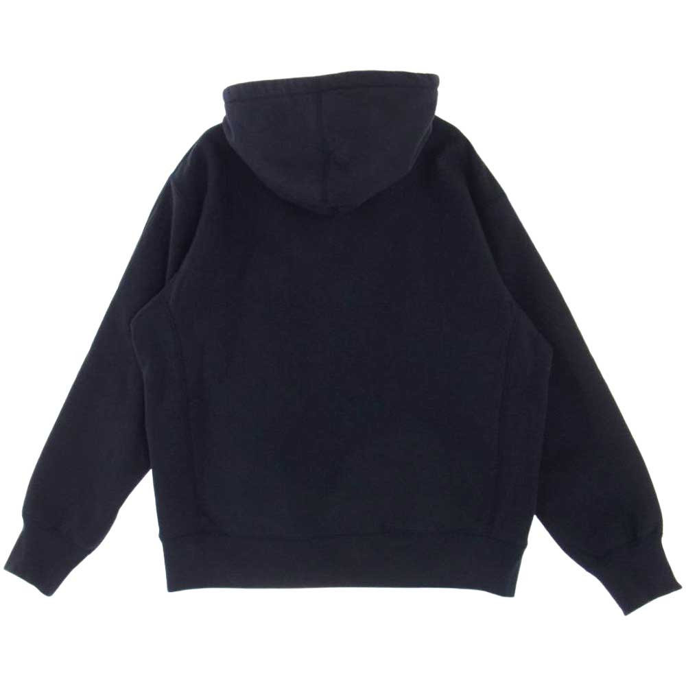 Supreme シュプリーム 20AW Cross Box Logo Hooded Sweatshirt クロス ボックス ロゴ フーデッド スウェット プルオーバ― パーカー ネイビー系 S【中古】