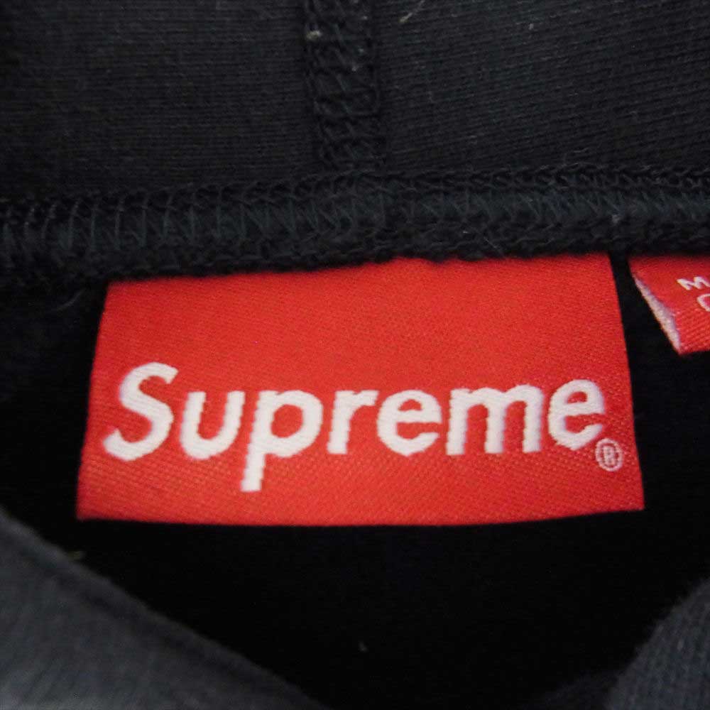 Supreme シュプリーム 20AW Cross Box Logo Hooded Sweatshirt クロス ボックス ロゴ フーデッド スウェット プルオーバ― パーカー ネイビー系 S【中古】