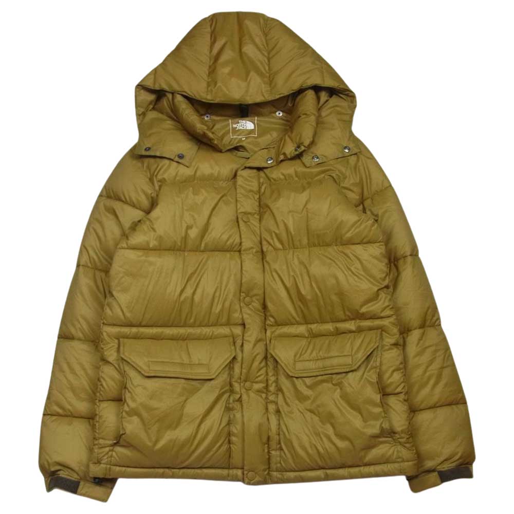 THE NORTH FACE ノースフェイス NY81931 CAMP Sierra Short キャンプ シェラ ショート ダウン ジャケット 黄土色系 M【中古】