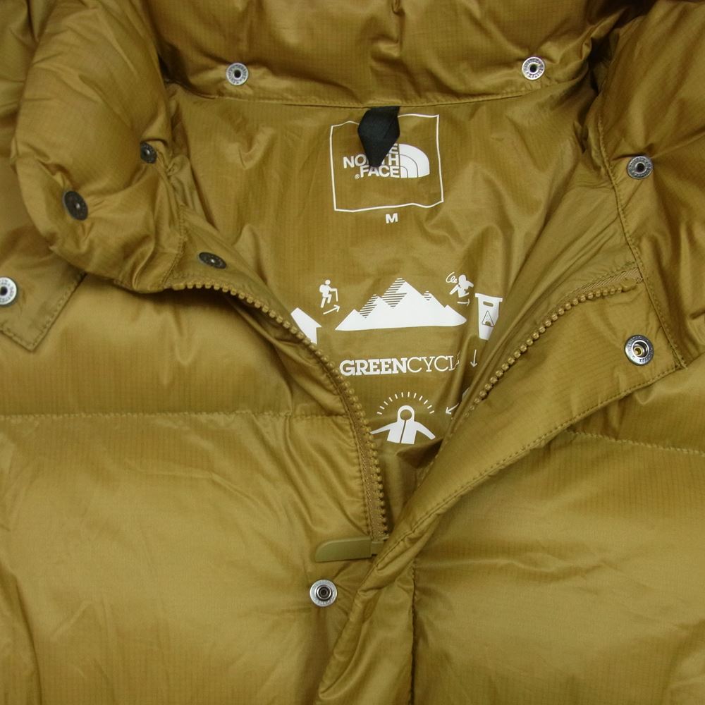THE NORTH FACE ノースフェイス NY81931 CAMP Sierra Short キャンプ シェラ ショート ダウン ジャケット 黄土色系 M【中古】