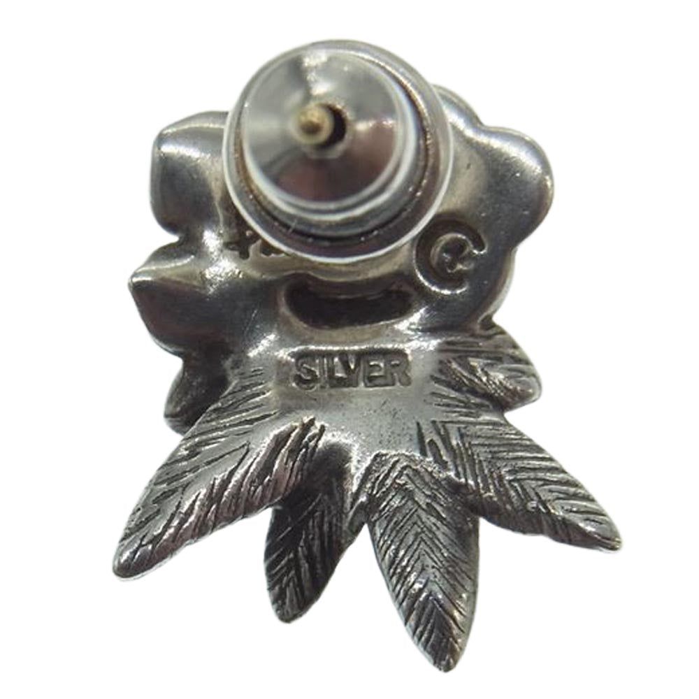 Bloody Mary ブラッディマリー アバロン ピアス 鮑花 シルバー系【中古