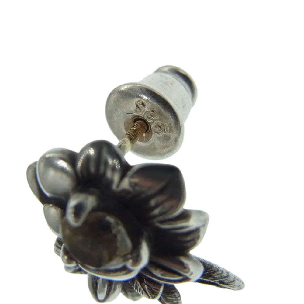 Bloody Mary ブラッディマリー アバロン ピアス 鮑花 シルバー系【中古