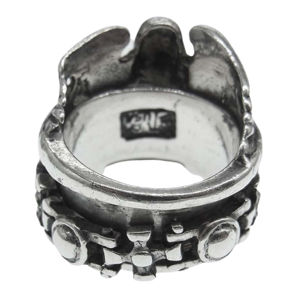 LEATHERS AND TREASURES レザーズアンドトレジャーズ ガーディアン エンジェル リング シルバー系 約13号【中古】