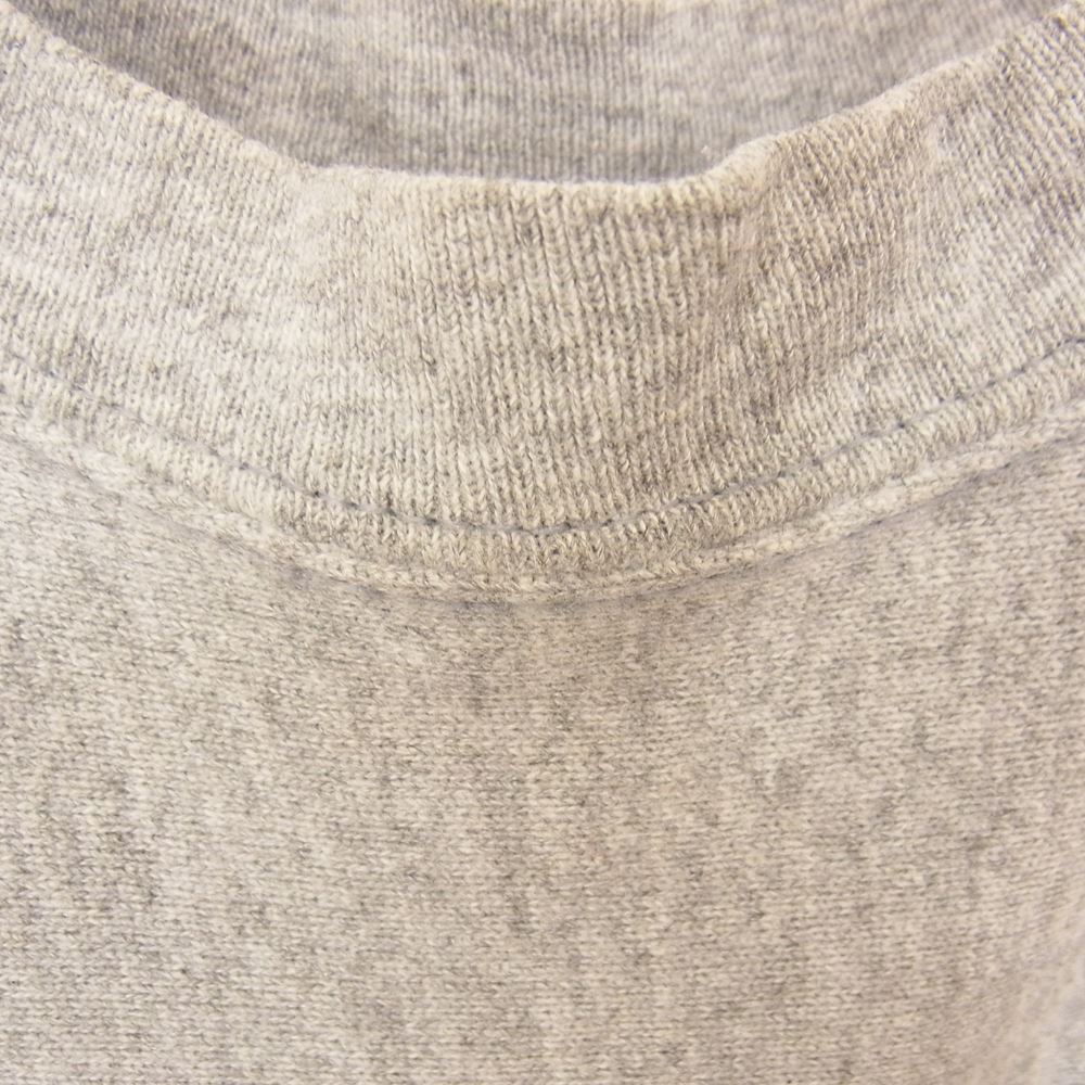 Champion チャンピオン REVERSE WEAVE 染み込みプリント スウェット トレーナー グレー系 M【中古】