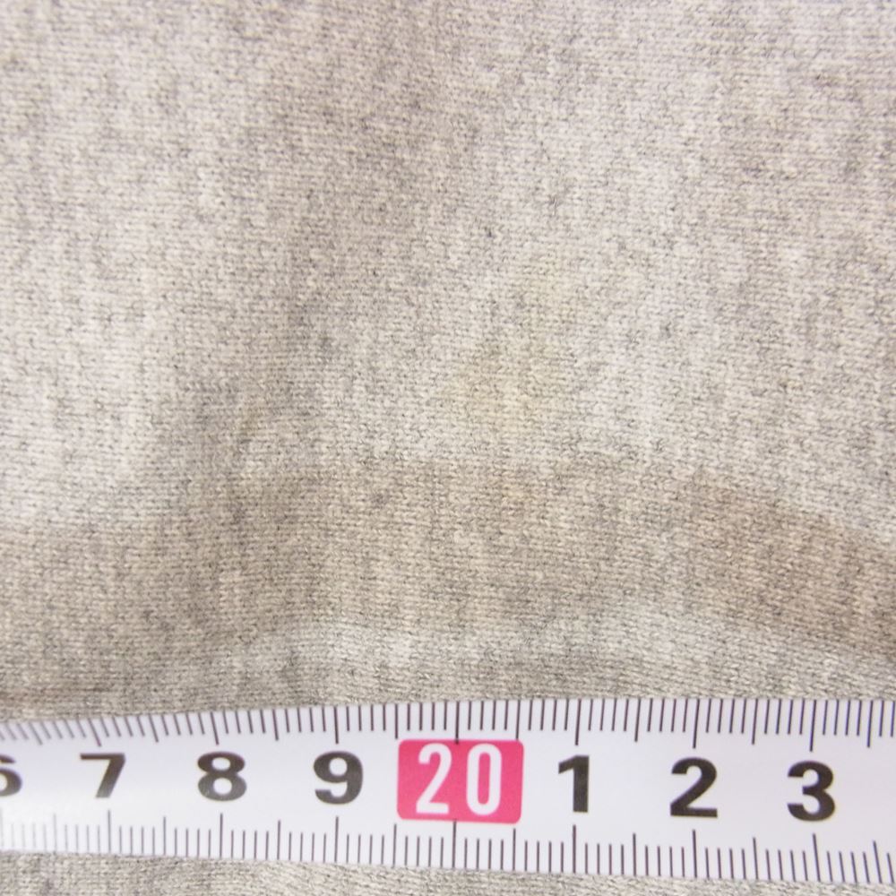 Champion チャンピオン REVERSE WEAVE 染み込みプリント スウェット トレーナー グレー系 M【中古】