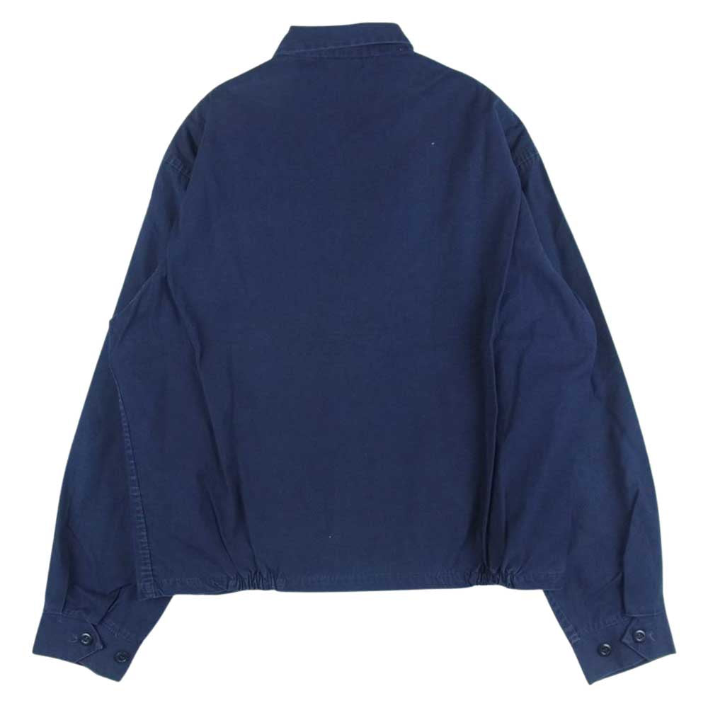 Champion チャンピオン ヴィンテージ TALON タロンジップ スウィングトップ ブルゾン コットン ネイビー系 L【中古】