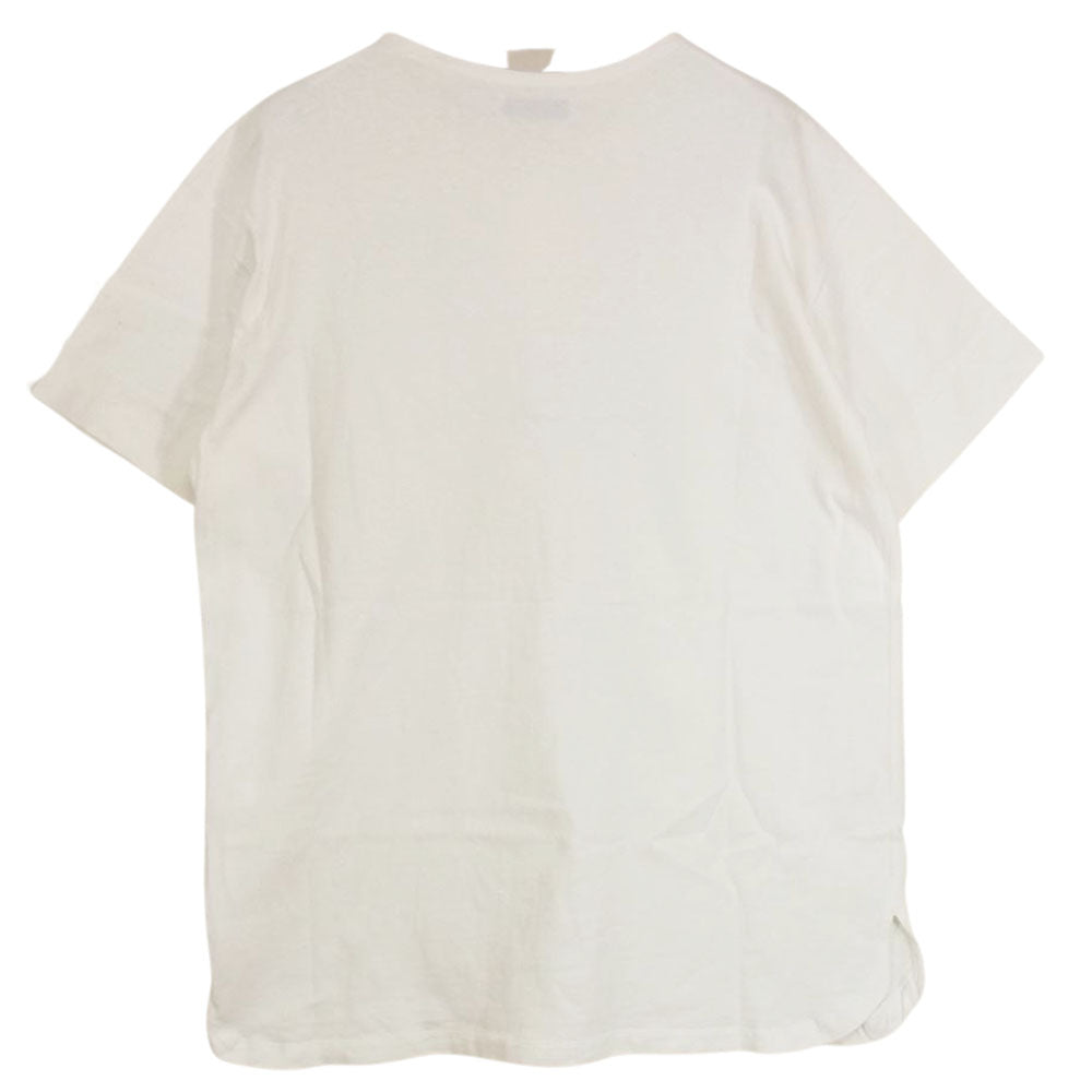 nonnative ノンネイティブ NN-C3514 DWELLER HENLEY NECK S/S TEE COTTON JERSEY HEAVY WEIGHT ヘンリーネック Tシャツ ホワイト系 1【中古】