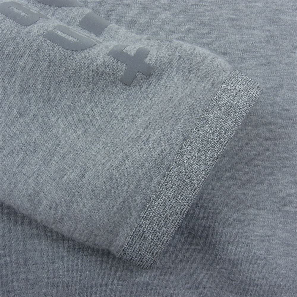 LOUIS VUITTON ルイ・ヴィトン 18AW RM181 JUJ HEY67W   アーム リフレクティブ ロゴ スウェット グレー系 M【中古】