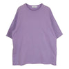 GRAPHPAPER グラフペーパー GM191-70037 Sweat S/S Oversized Tee スウェット 半袖 オーバーサイズ Tシャツ パープル系 2【中古】