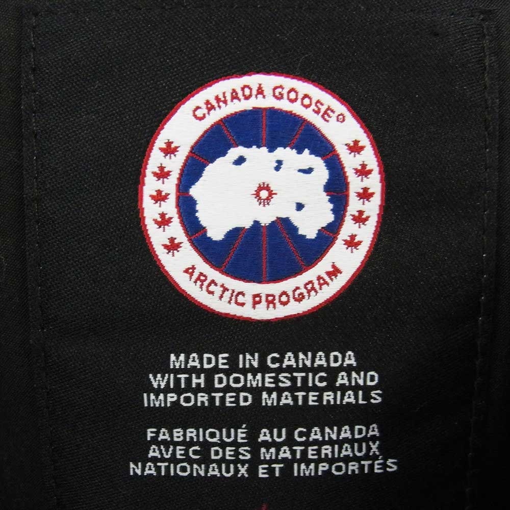 CANADA GOOSE カナダグース 3426MA 国内正規品 サザビリーグ CHATEAU PARKA シャトー パーカ ダウン ジャケット ブラック系 2xs【中古】