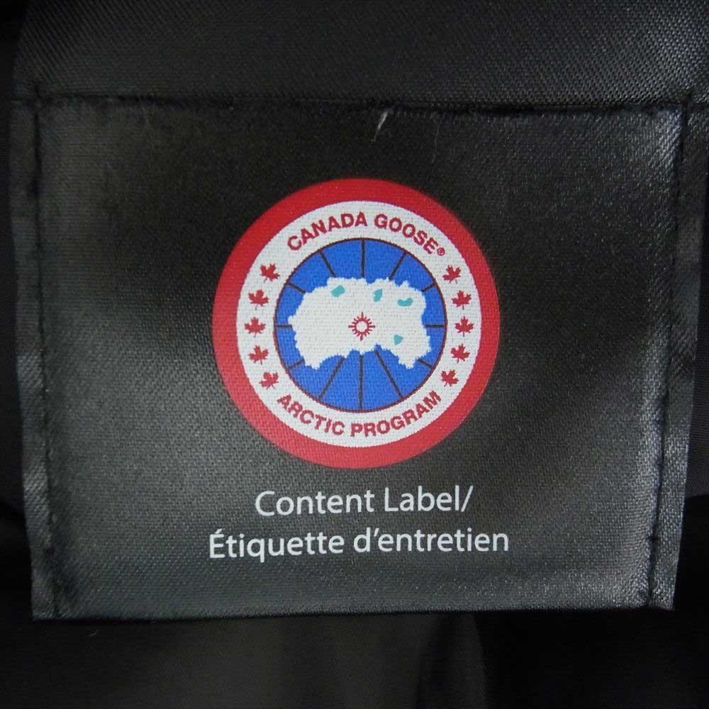 CANADA GOOSE カナダグース 3426MA 国内正規品 サザビリーグ CHATEAU PARKA シャトー パーカ ダウン ジャケット ブラック系 2xs【中古】