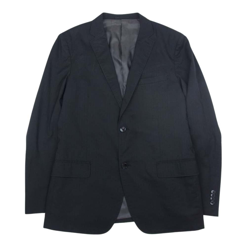 ディーケーエヌワイ ストライプ テーラード ジャケット  ブラック系 XL【中古】