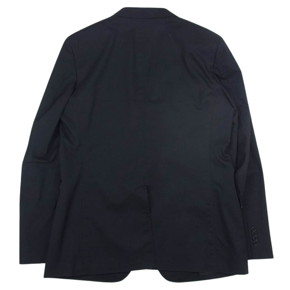 ディーケーエヌワイ ストライプ テーラード ジャケット  ブラック系 XL【中古】