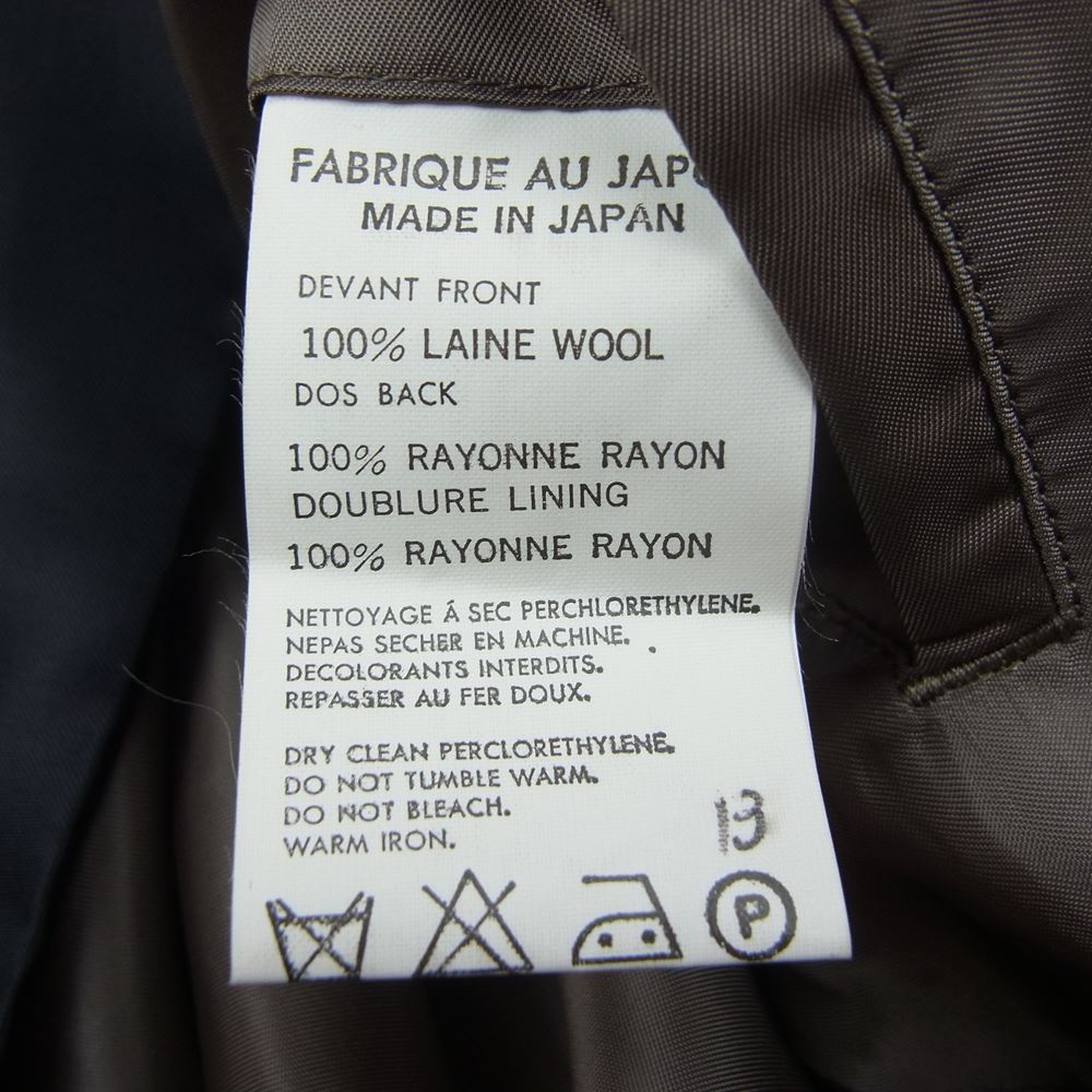 Y's Yohji Yamamoto ワイズ ヨウジヤマモト MN-V03-102 Y's for men ワイズフォーメン ジレ ベスト ヴィンテージ カーキ系 3【中古】