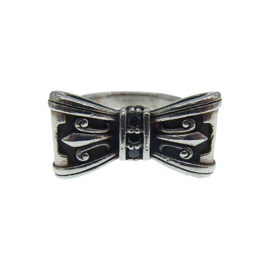 Justin Davis ジャスティンデイビス SRJ328 PROMISE プロミス リボン リング シルバー系 13.5号【中古】