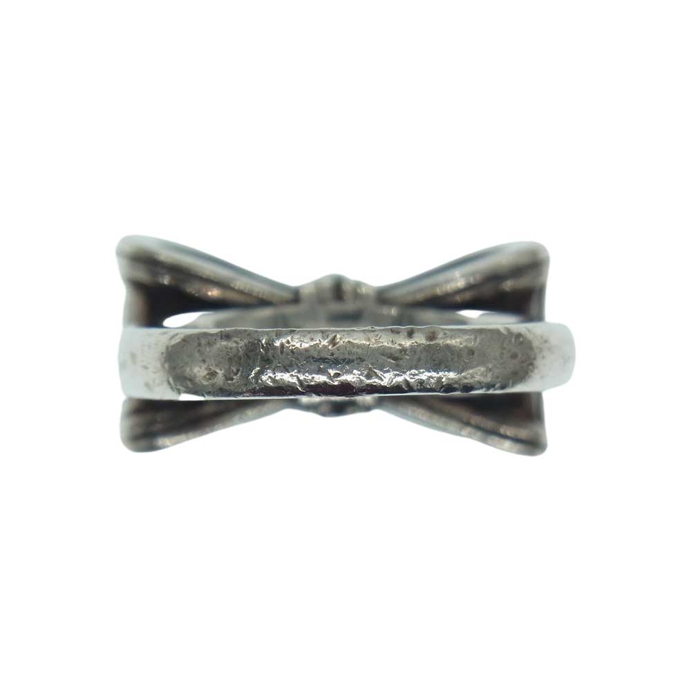 Justin Davis ジャスティンデイビス SRJ328 PROMISE プロミス リボン リング シルバー系 13.5号【中古】