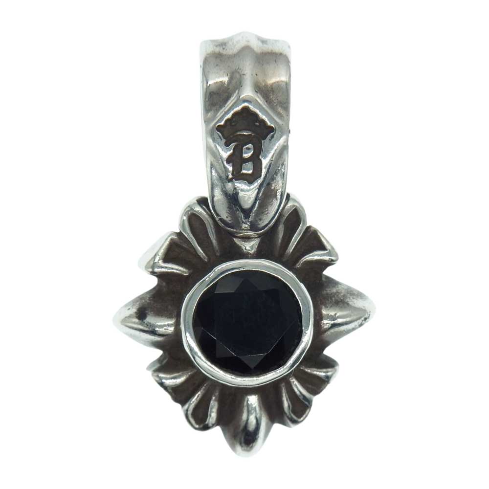 BILL WALL LEATHER ビルウォールレザー ラウンド ストーン ペンダントトップ シルバー系【中古】