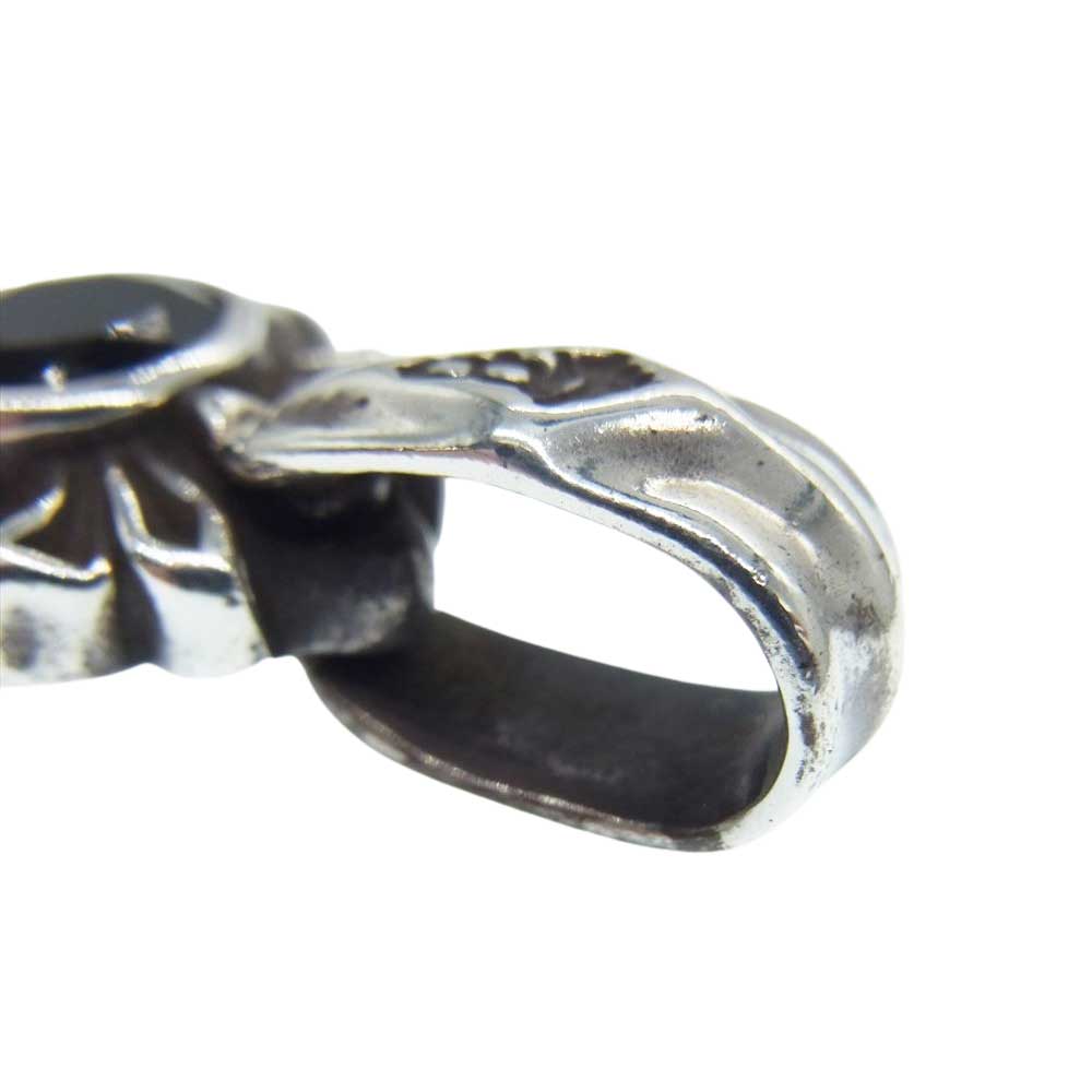 BILL WALL LEATHER ビルウォールレザー ラウンド ストーン ペンダントトップ シルバー系【中古】