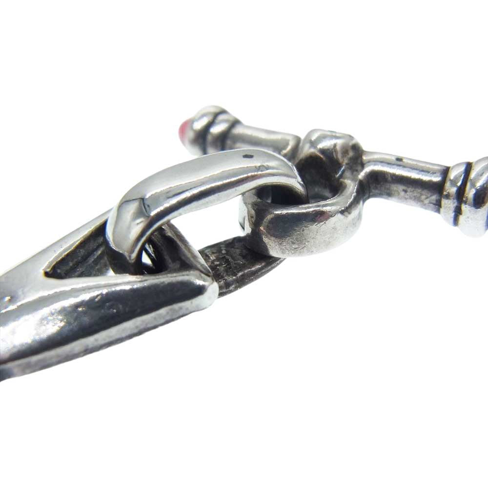 BILL WALL LEATHER ビルウォールレザー マリブクロス ペンダントトップ w/ストーンTバー シルバー系【中古】