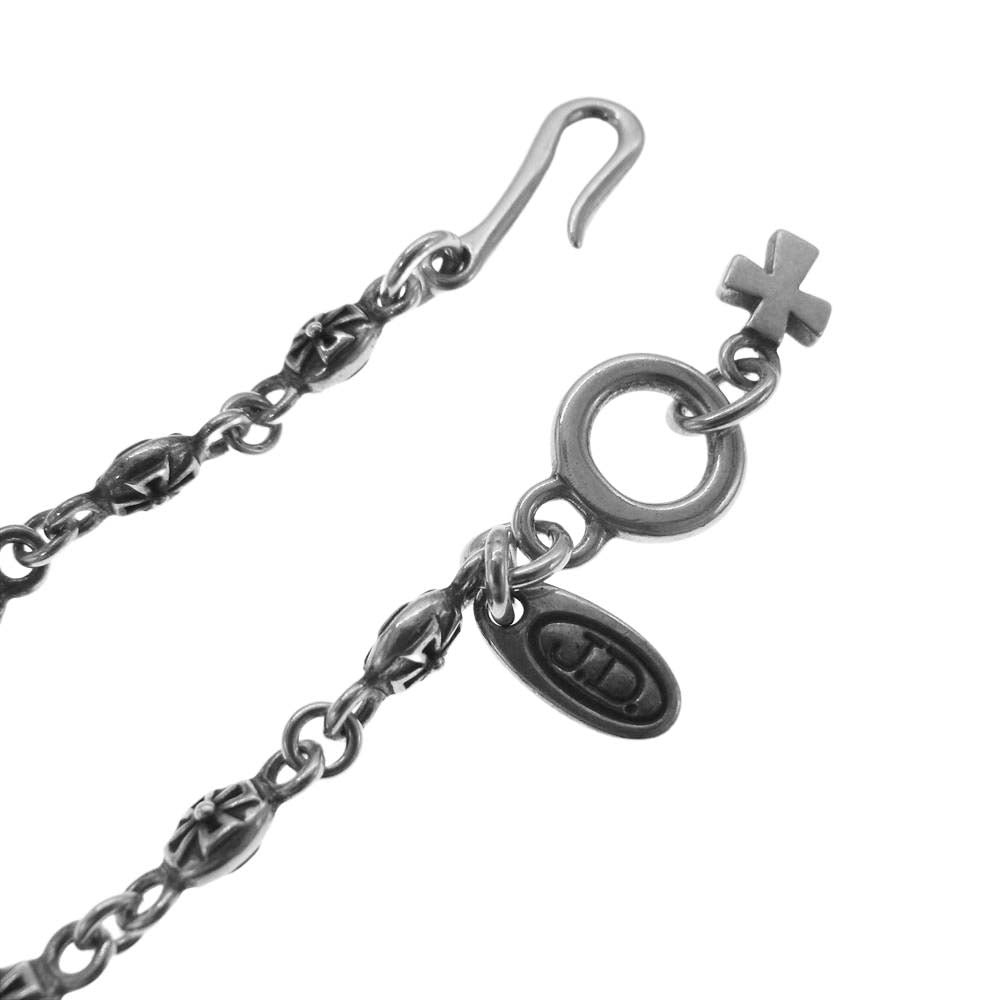 Justin Davis ジャスティンデイビス SNJ125  TINY CROSS タイニー クロス チェーン ネックレス シルバー系【中古】