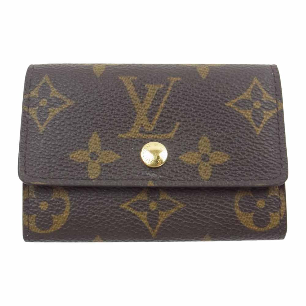 LOUIS VUITTON ルイ・ヴィトン M61930 モノグラム ポルトモネ プラ M61930 MI0015 コインケース 小銭入れ ブラウン系【美品】【中古】