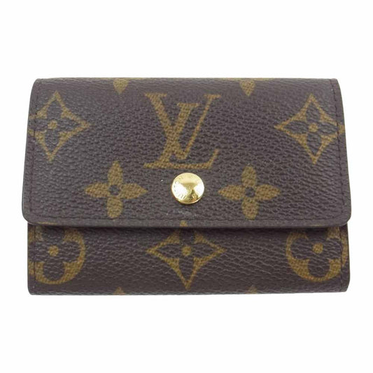 LOUIS VUITTON ルイ・ヴィトン M61930 モノグラム ポルトモネ プラ M61930 MI0015 コインケース 小銭入れ ブラウン系【美品】【中古】